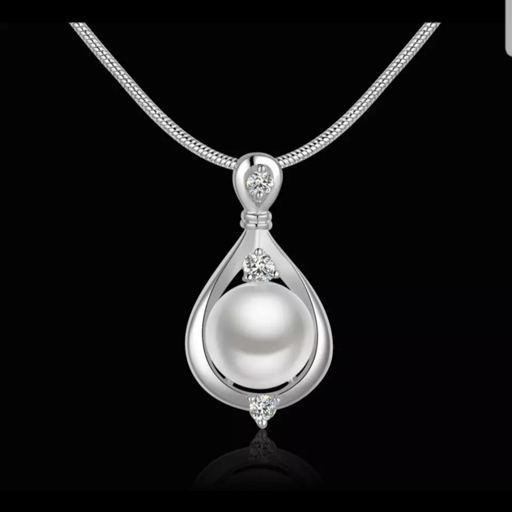 New pearl necklace pendant - Picture 2 of 4